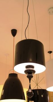 replica  Eva S3+1 pendant lamp (black)
