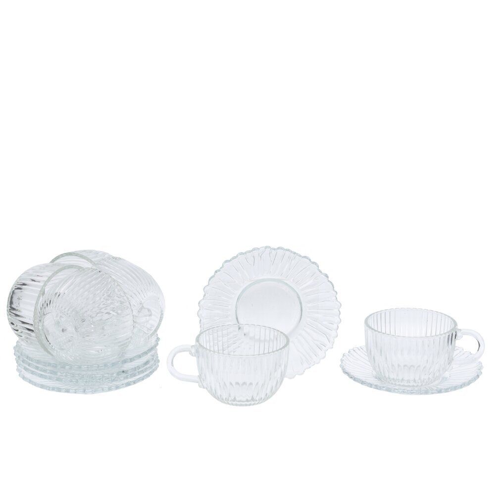 GAEM Набор из 6-ти чашек с блюдцами, 175 мл, L13 W13 H6 см