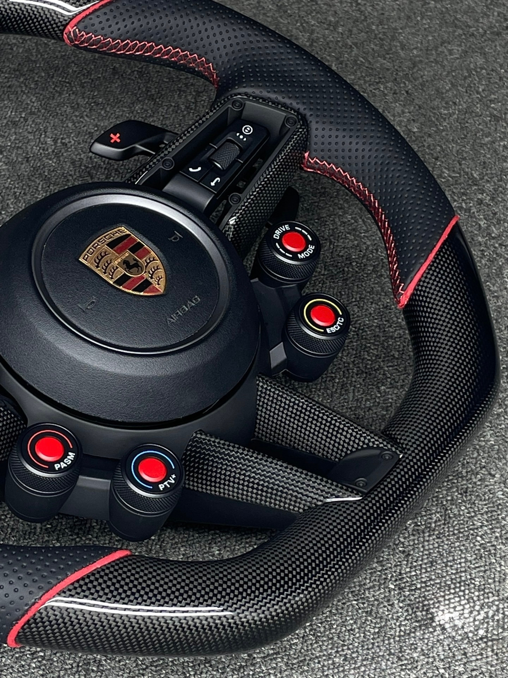 Custom Steering Wheel Porsche