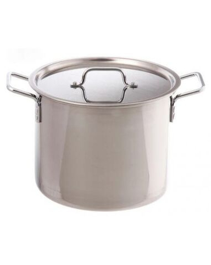 Котел 40л [ОБЩЕПИТ] (d 40см; h 35см). Сварной, клепан ручки (КТ-ОБ-40 В)