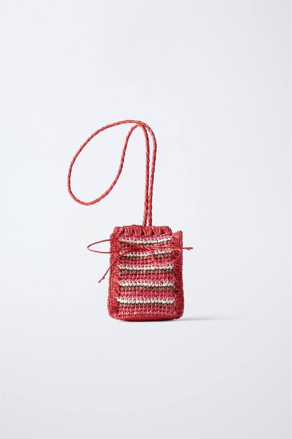 ZARA МИНИ-СУМКА ЧЕРЕЗ ПЛЕЧО , КРАСНЫЙ