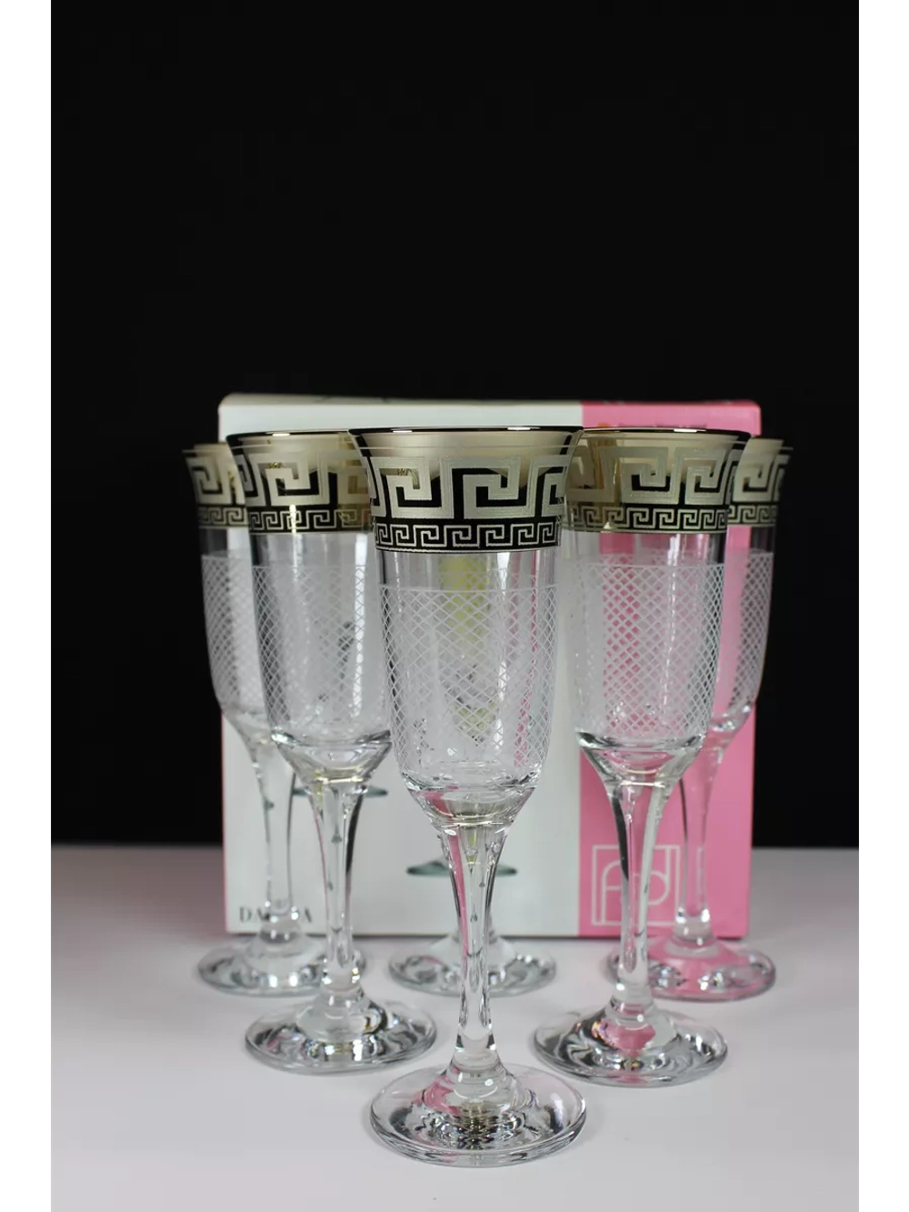 Набор бокалов для вина 6 штук 210мл