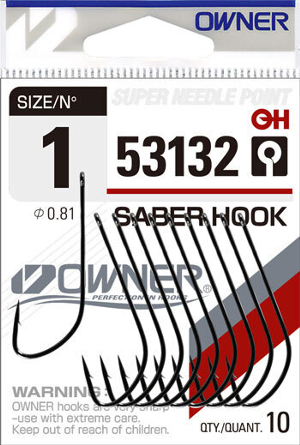Крючок Owner 53132 №01
