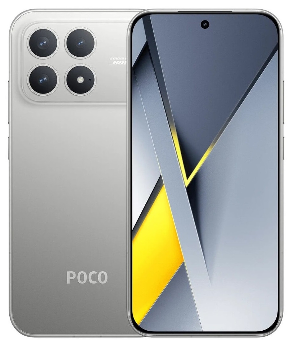 Смартфон Xiaomi POCO F8 Pro 12/512Gb Титановое серебро