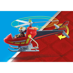 Playmobil - Пожарный вертолет City Action 71195 / артикул   71195  / GTIN 4008789711953