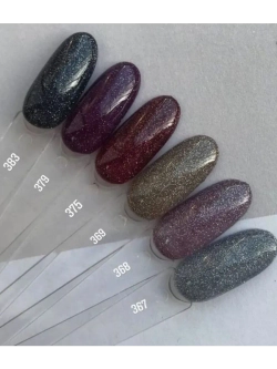 ElliS Disko 371 светоотражающий гель-лак,10мл