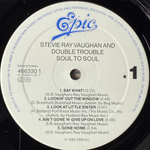 Stevie Ray Vaughan And Double Trouble ‎– Soul To Soul (Голландия)