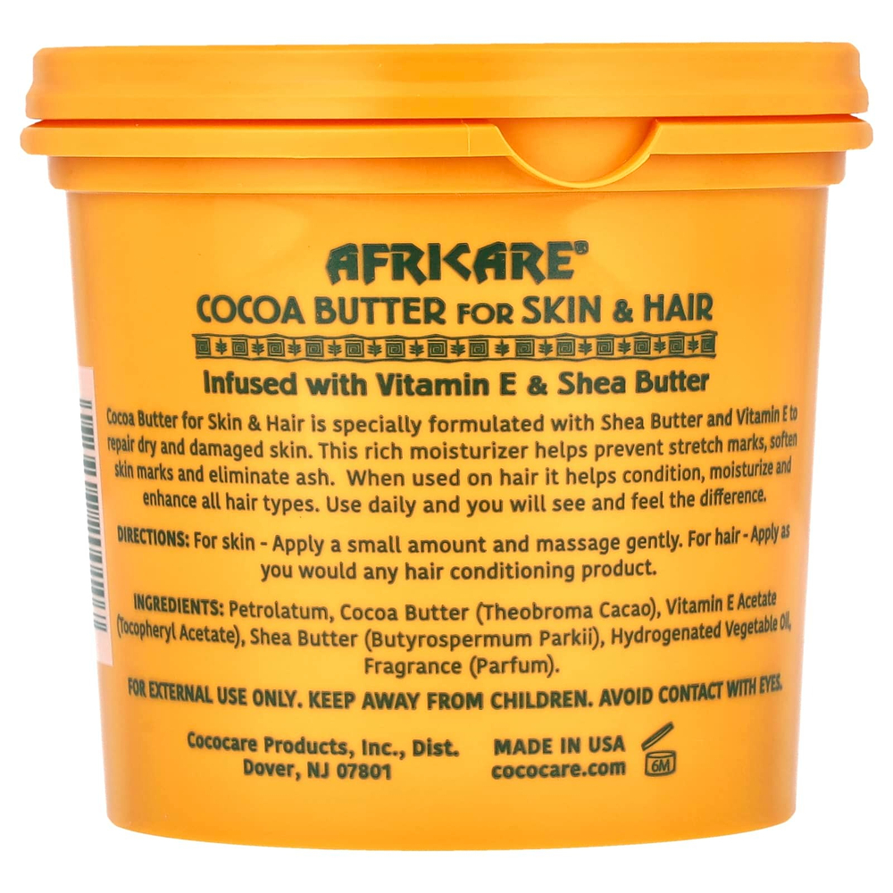 Cococare, Africare, какао-масло для кожи и волос, 297 г (10,5 унции)