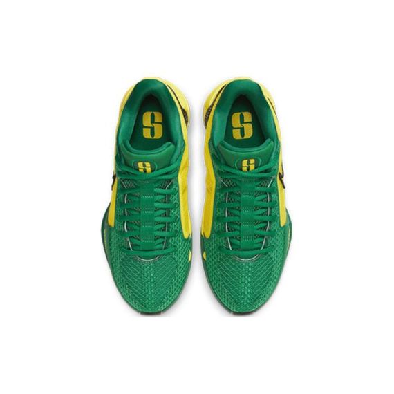 NIKE Sabrina 1 Баскетбольные кроссовки СРЕДНЕГО размера Зеленый желтый Женский