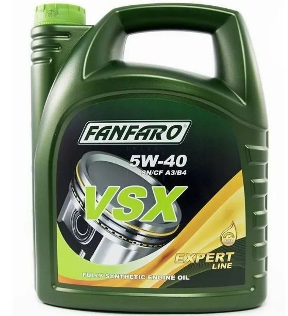 FF6702-4 Синтетическое моторное масло FF VSX 5W-40/4L/Масло моторное