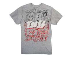 Футболка ODI серая, Throw It Up Tee, размер M