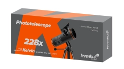 Фототелескоп Levenhuk Kelvin Nova PLUS 114/500 - упаковка с телескопом и штативом