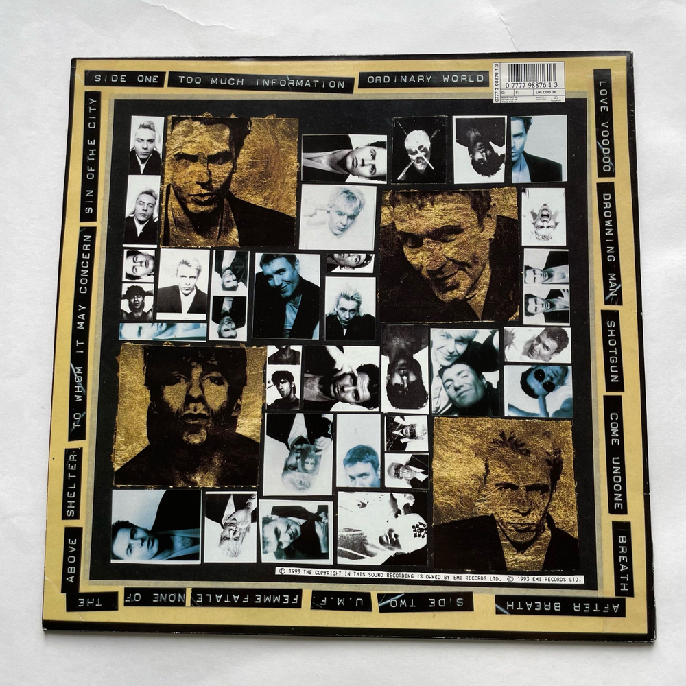 Винтажная виниловая пластинка LP Duran Duran (The Wedding Album) (Англия 1993)