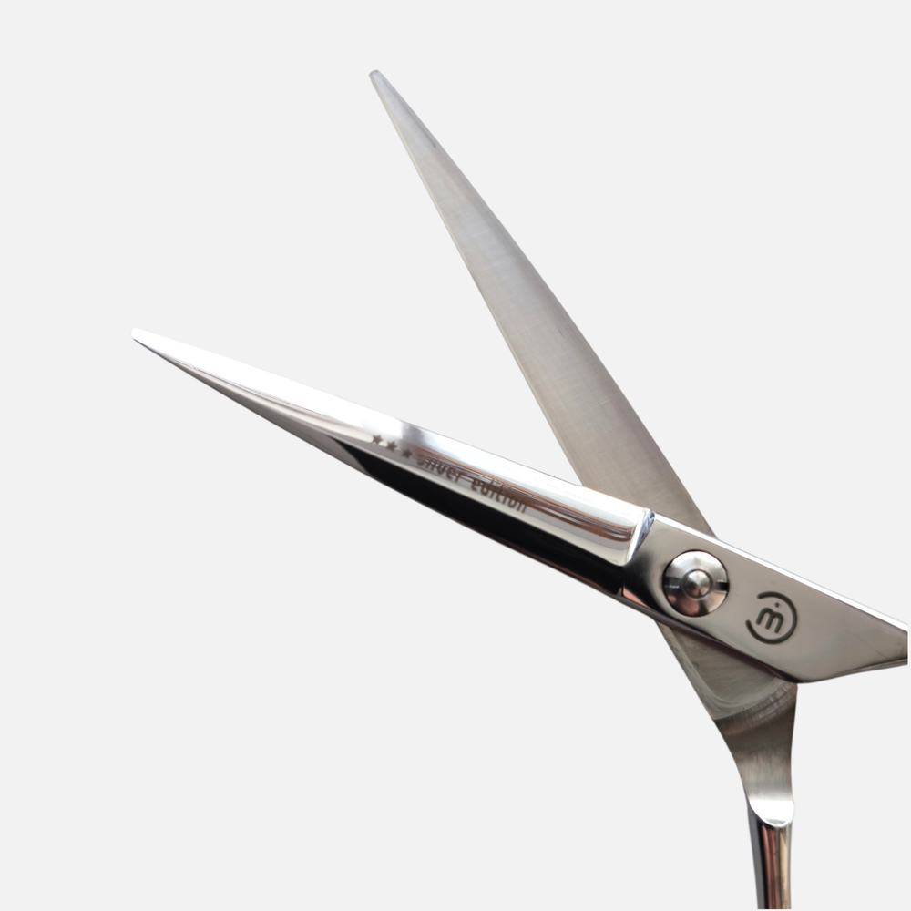 Прямые парикмахерские ножницы 6" Silver Edition Melon