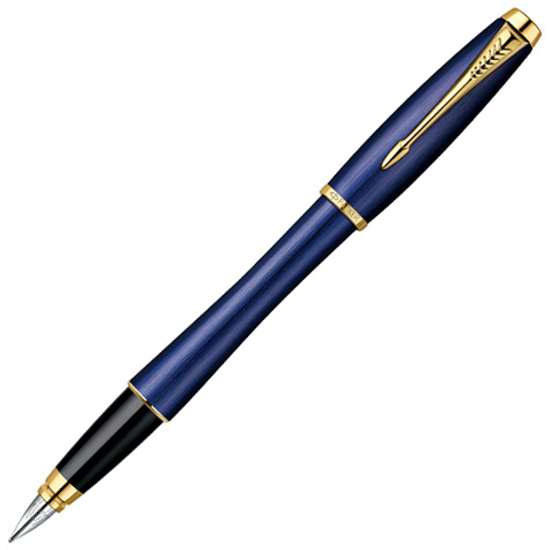Ручка перьевая PARKER URBAN Premium Purple, цвет: Blue GT, цвет стержня: черный, 1892659
