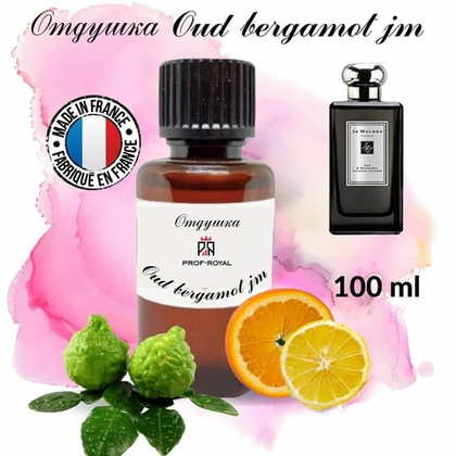 Prof-Royal отдушка парфюмерная OUD BERGAMOT JM для свечей, мыла и диффузоров, 100 мл
