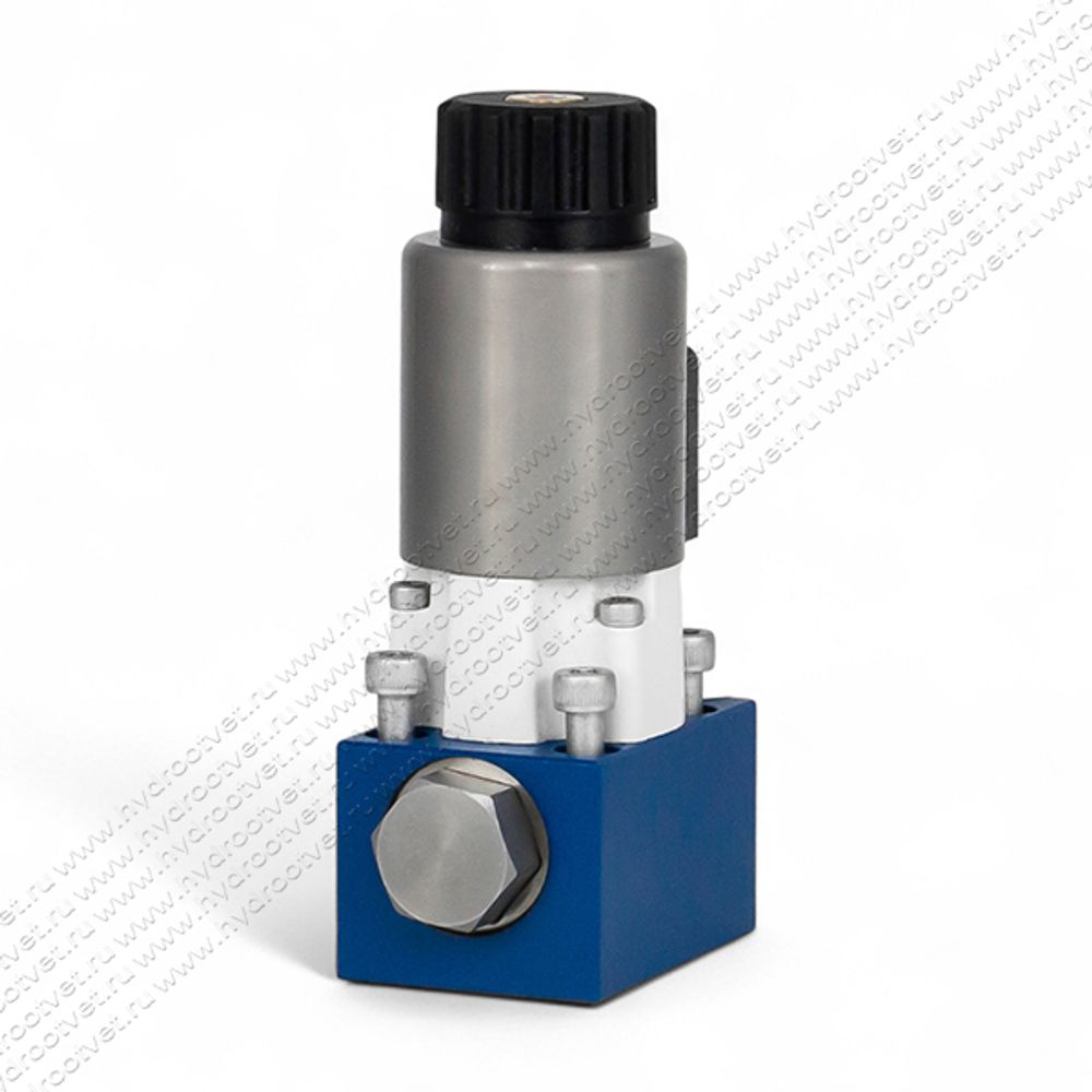 M-3SEW6U3X/630MG24N9K4 - Гидрораспределитель седельного типа Ду 6 с электроуправлением на 630 бар, схема U