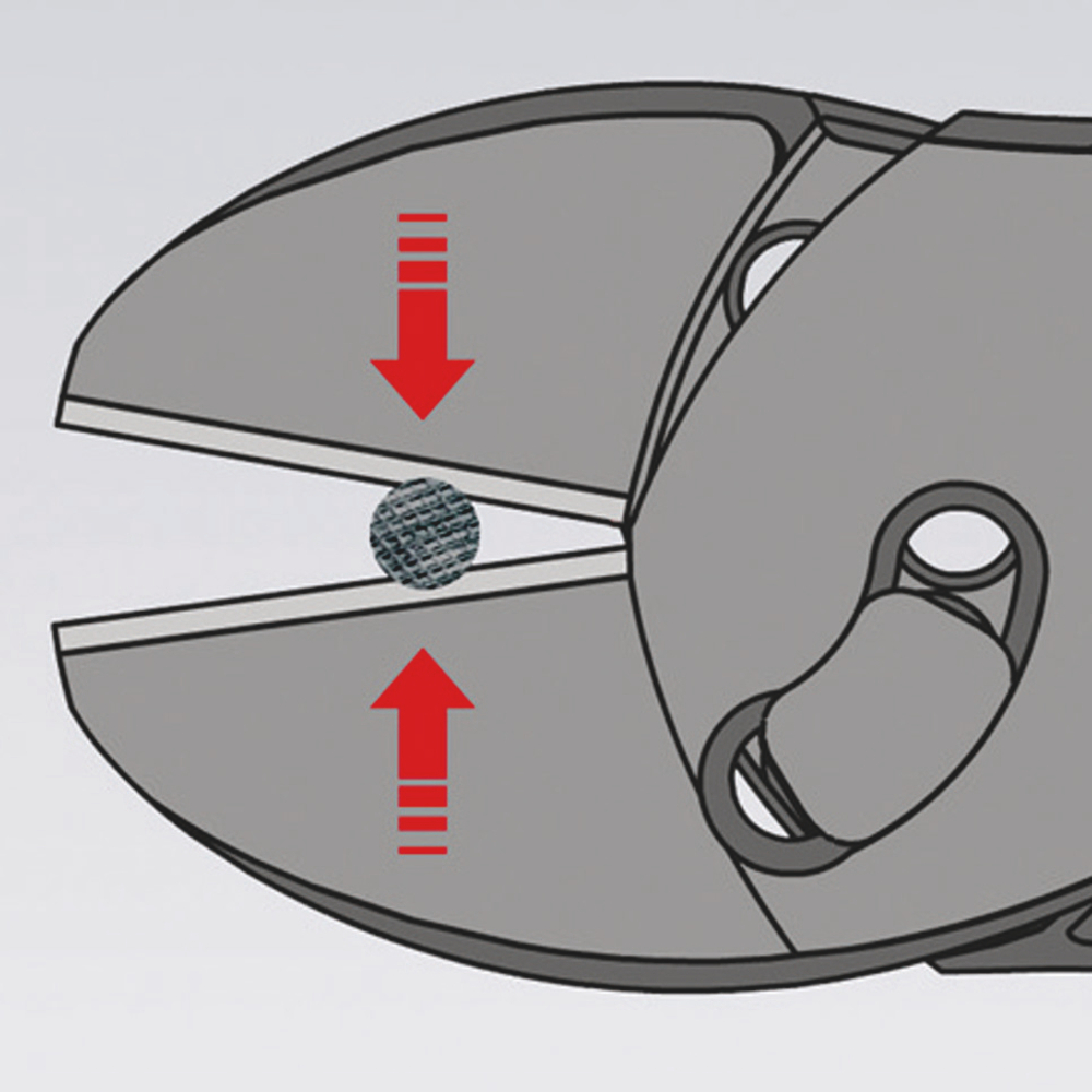 KNIPEX TwinForce® черненые 180 мм 7371180