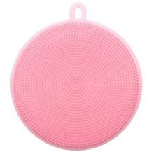 Щетка силиконовая для мытья посуды, овощей, фруктов Мультидом Круг VL58-9