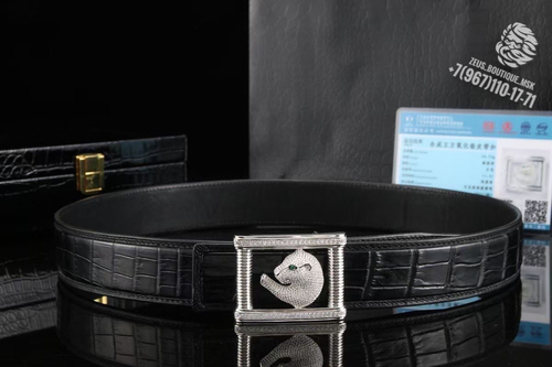 Ремень из кожи крокодила