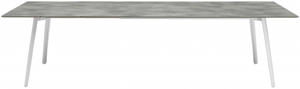 Стол ламинированный раздвижной Scab Design Squid Extendable, белый, цементный