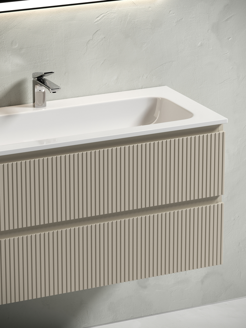 Тумба с раковиной Sancos Snob T 100 см SNT100CE beige soft