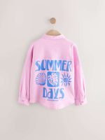 Рубашка для девочки Next AD6-054, Розовый