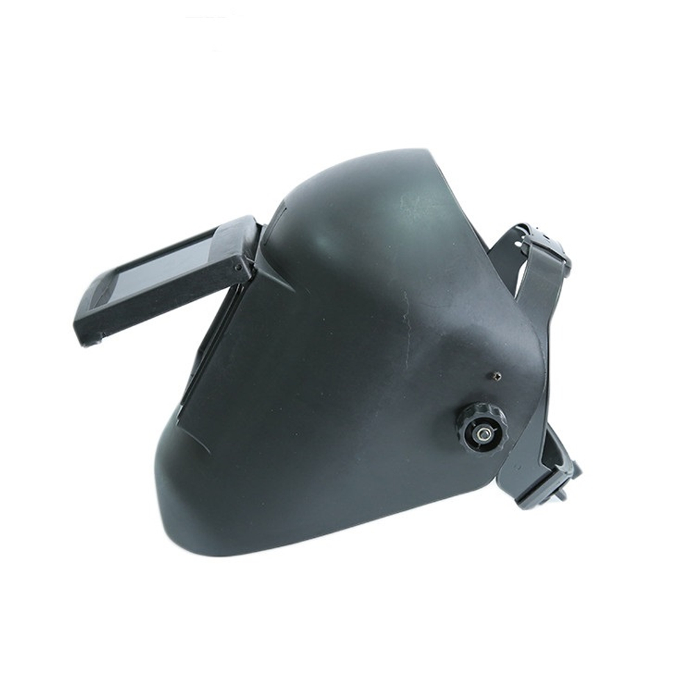 Маска сварочная MaxWeld HF402-1 с откидным светофильтром 108х50мм