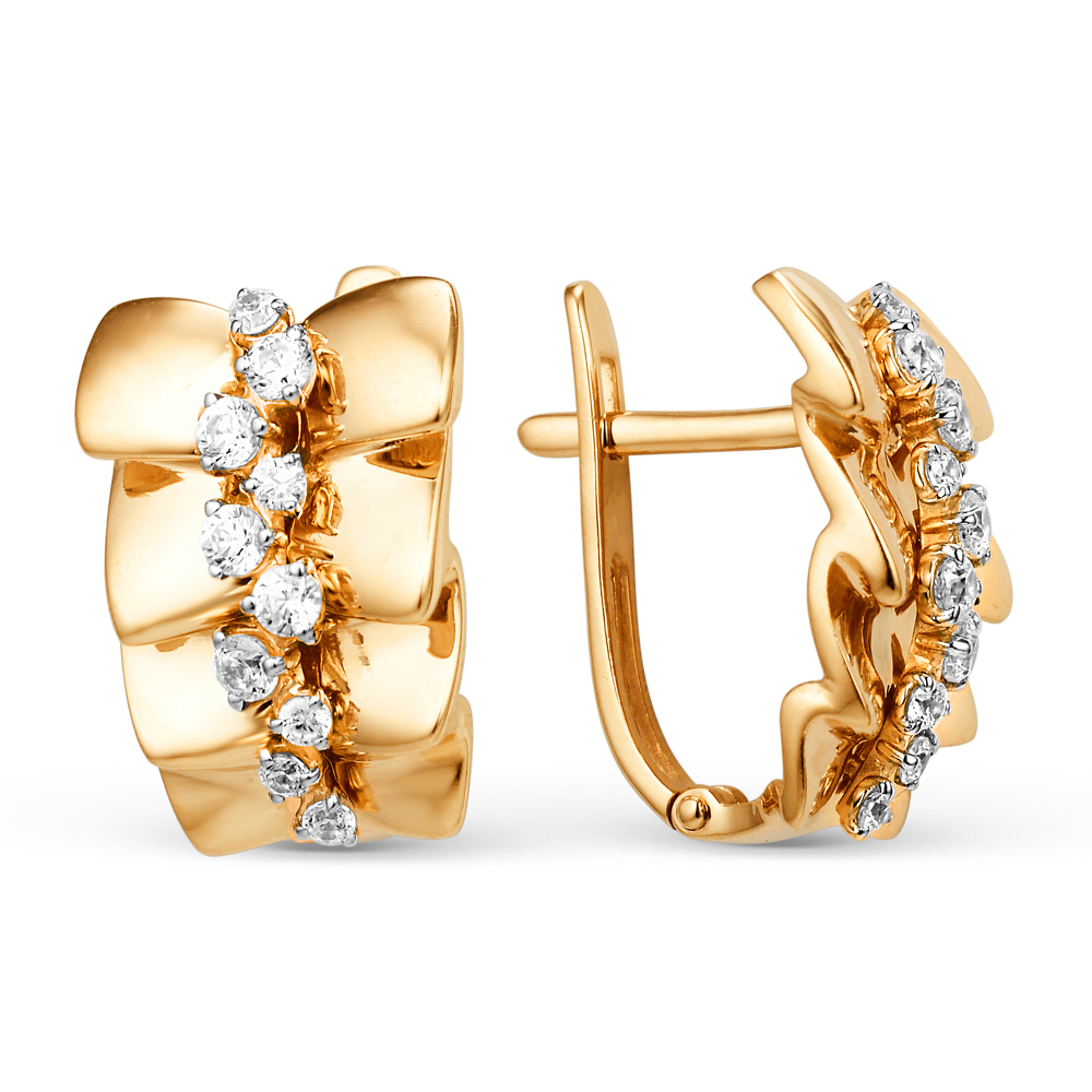 Серьги из золота 585 пробы