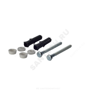 Крепление для унитаза к полу компл. белое Филд-А .