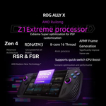 Портативная игровая консоль Asus ROG Ally X 24/2Tb, чёрный