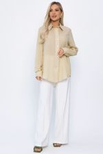 Рубашка Воздушное настроение (бежевая) Б13828-7М LT Collection