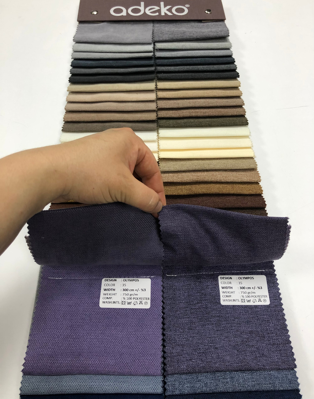 Портьерная ткань Adeko арт. Olympos