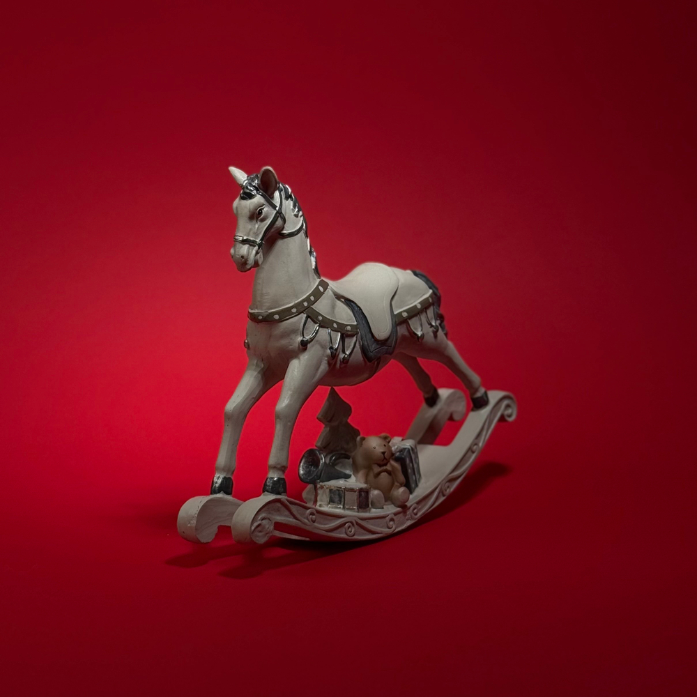 Декор Лошадка-качалка, 19*5*22см