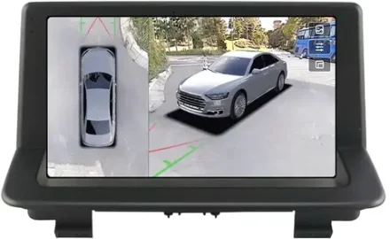 Магнитола Audi Q3 2011-2019 (рамка 9) - Teyes CC3-2K-360 на Android 10, 2K QLED, 6Гб+128Гб, CarPlay, 4G SIM-слот, 4 камеры в комплекте