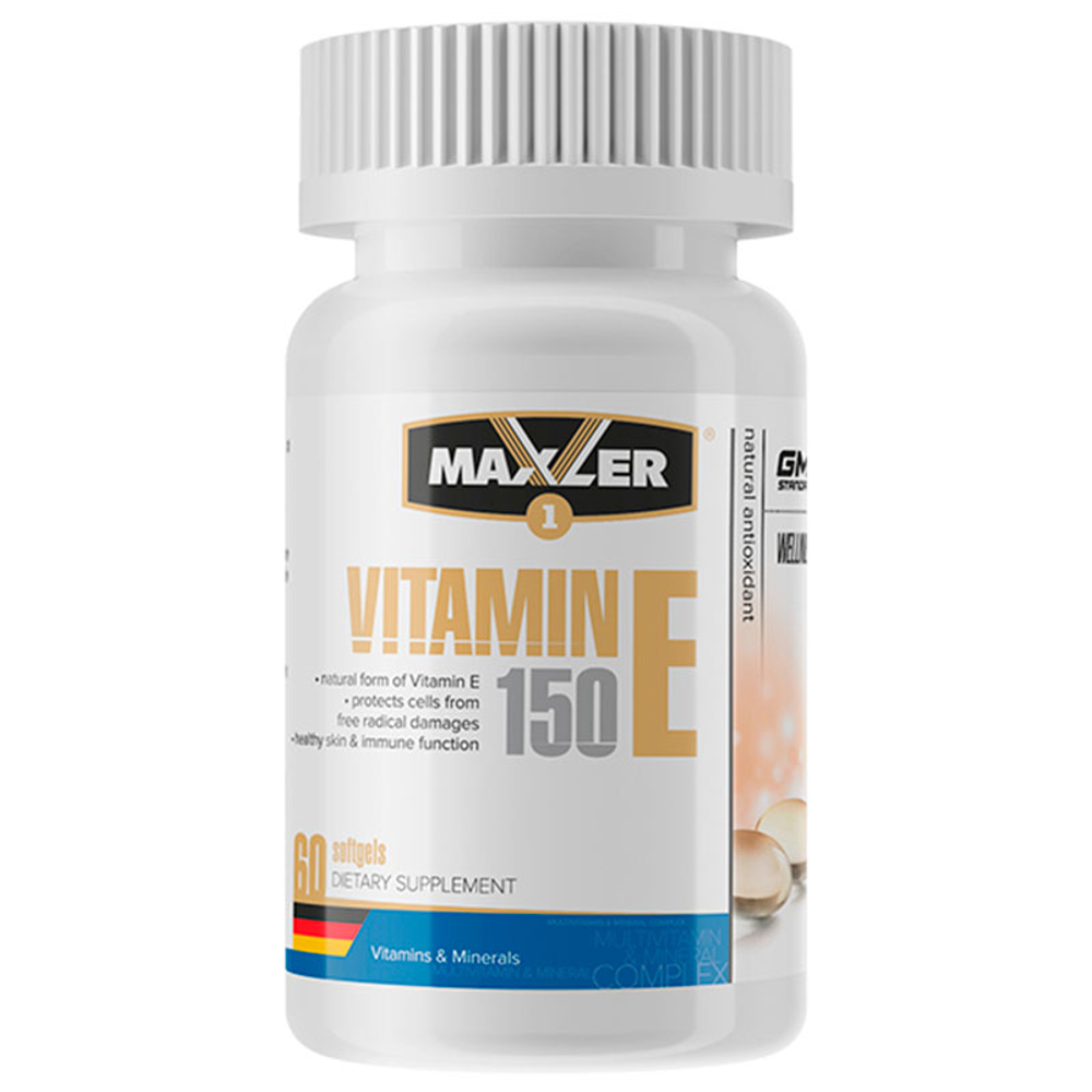Maxler Vitamin E 150 мг. (60 капс.) [M]