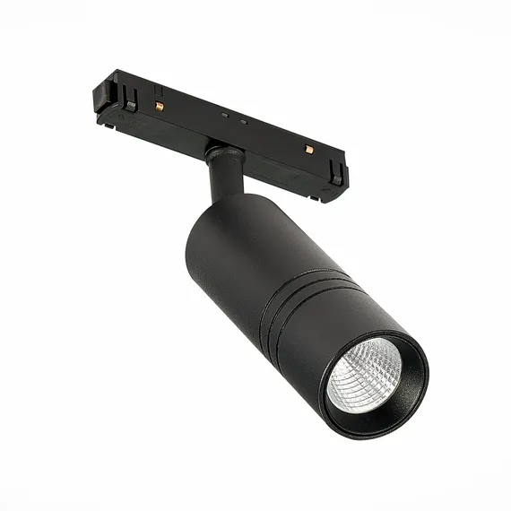 ST365.436.18 Магнитный трековый светильник Черный LED 1*18W 3000K 1 530Lm Ra>90 36° IP20 L-xW60xH148 СКАЙЛАЙН 48V