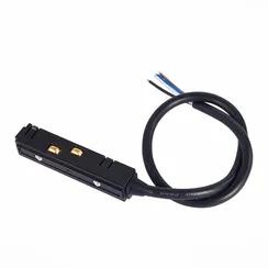 ST006.419.00 Ввод питания для магнитного шинопровода  ST-Luce Черный СКАЙЛАЙН 48V