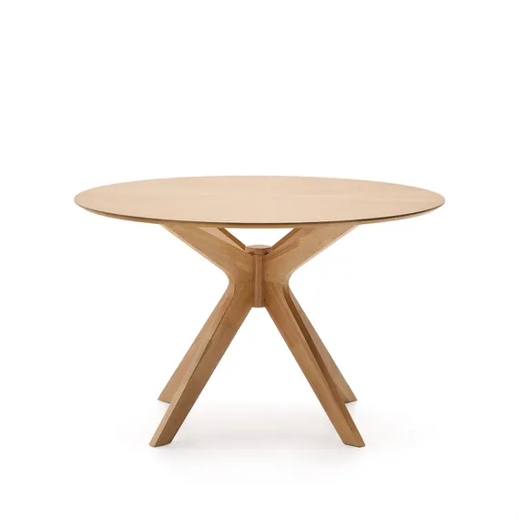 Стол Naanim Ø120 см из дубового шпона