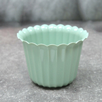 Горшок цветочный "Виола" 0,5л d126мм h93мм, бледно-оливковый