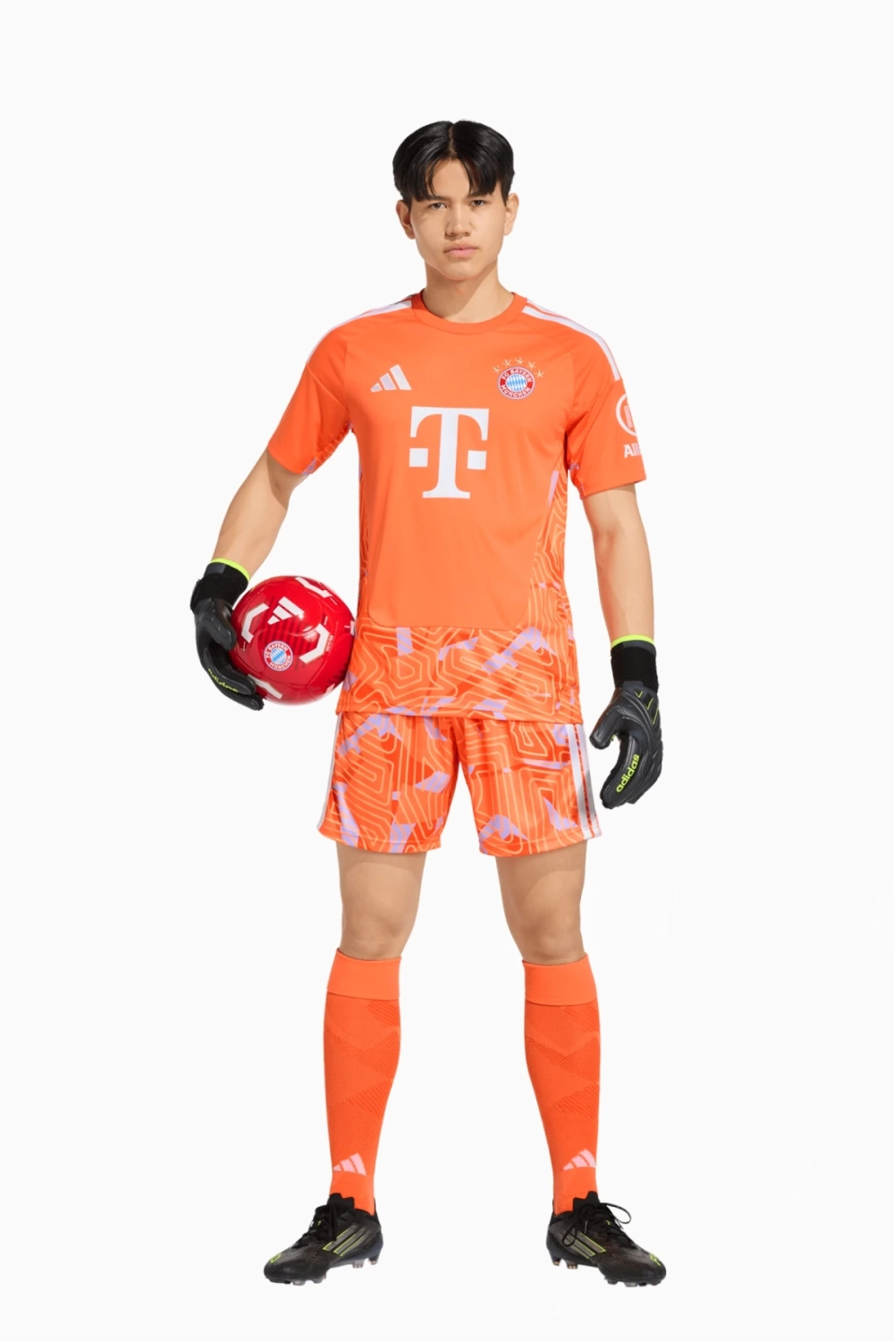 Футболка adidas FC Bayern 26/27 Goalkeeper - оранжевый