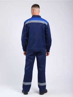 Куртка рабочая синяя летняя спецодежда спецовка