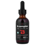NutraChamps, комплекс витаминов группы B 8 в 1, малина, 60 мл (2 жидк. унции)