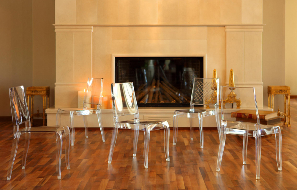 Стул прозрачный Papatya Class-X, прозрачный