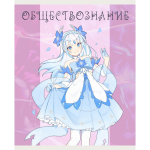 Тетрадь предметная А5 48л "Фантастический отряд. Обществознание" (Эксмо)