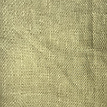 Штора льняная оливкового цвета 145*290 см