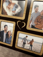 Фоторамка "LOVE" на 4 фото 10х15см