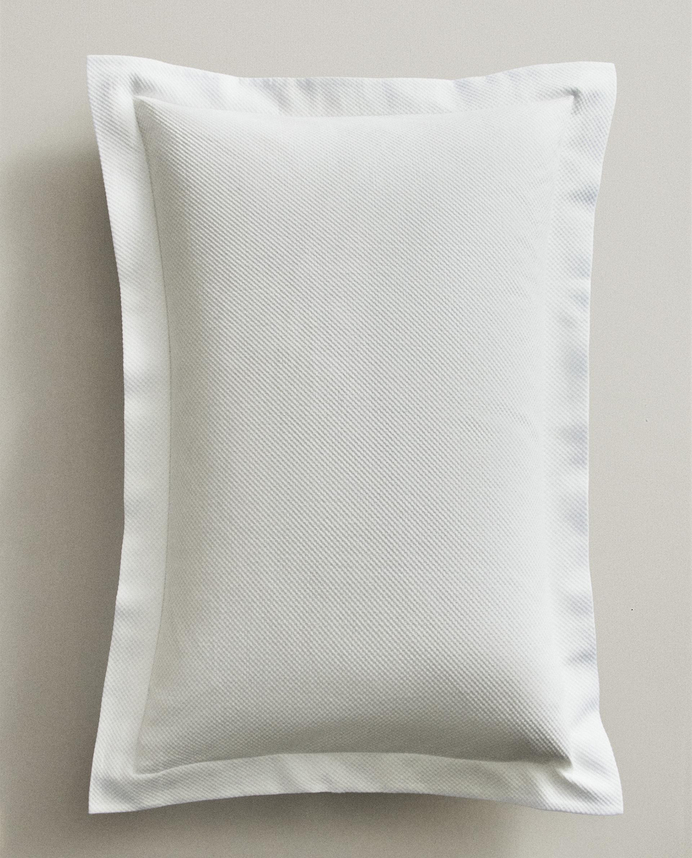 Zara Home наволочка декоративная из хлопка, белый, 50x75 см · 5161/007