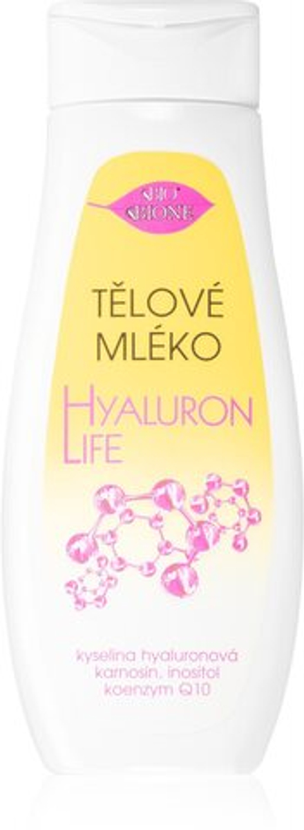 Bione Cosmetics Hyaluron Life - молочко для тела с гиалуроновой кислотой /   300  ml  / GTIN 8595061611170