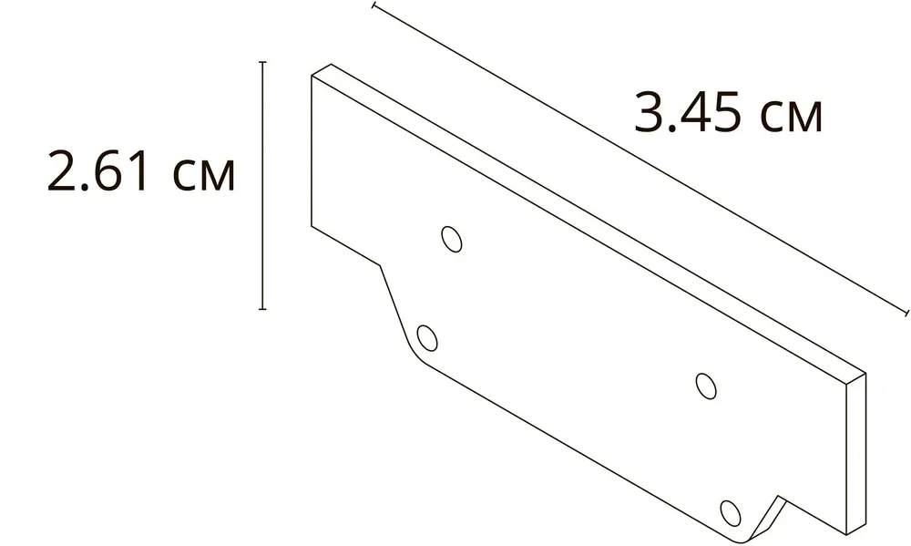 Заглушка для профиля Arte Lamp TRACK ACCESSORIES